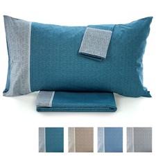 Parure copripiumino Crono Novia matrimoniale singolo piazza e mezza cotone 100%