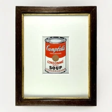 Andrew Warhol Consomme Modern FMG Crown Stamp Verso WAR-0556