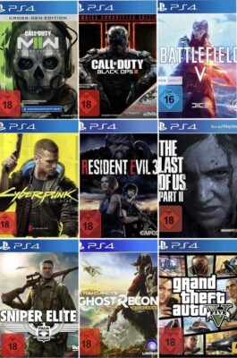 PlayStation 4 Spiele nach  WAHL USK 18