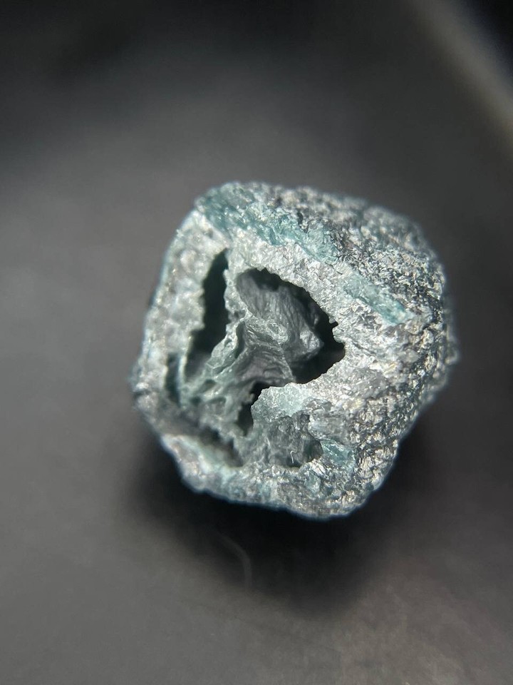 Diamant Brut Naturel Bleu - 3.31 Carats - Non Taillé, Couleur Fancy - Origine Afrique Du Sud - Pour Bijouterie