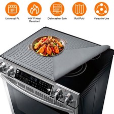 Silicone Stove Top Covers for Electric Stove 28x20"Mat Guard Stove Top Protector
