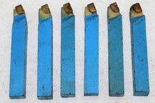 6x HM - Seiten-Drehmeißel Drehstahl - 16 mm - gerade - links - P20/25 - NEU