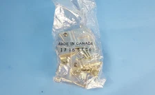 5pcs- D-sub Backshell, 17-1657-50, Amphenol, Diecast Hood