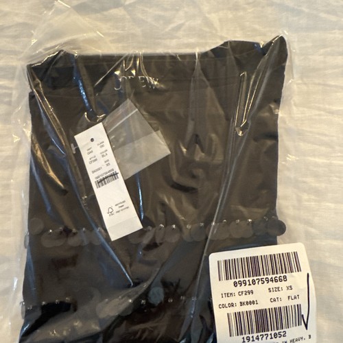 J. Crew Heavy Jersey Long Sleeve Tee Shirt Paillette Embellishment Black XS NWT - 第 5/7 張圖片