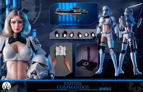 WAR STORY WS015 Imperial Women's Commandos Star Wars 1/6 Action Figure IN STOCK - Picture 1 of 24