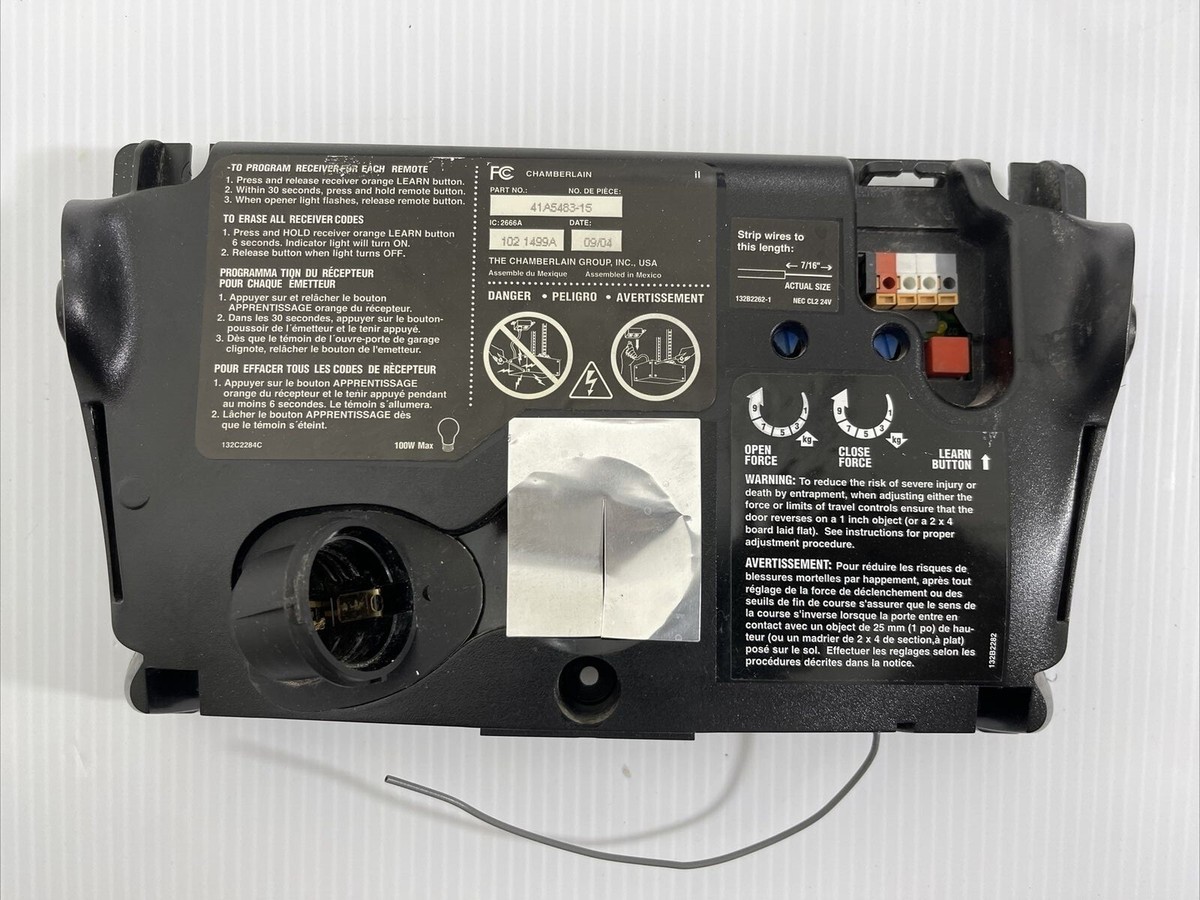 Chamberlain Liftmaster 41A5483-15 Garage Door Receiver Logic Board