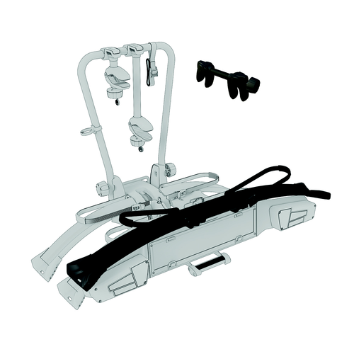 Bras de fixation 36,4 cm pour porte-vélos Atera
