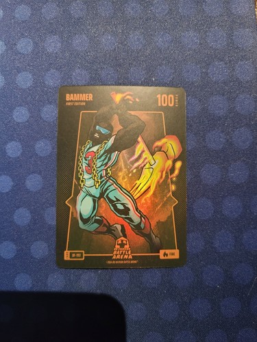 Bo Jackson Battle Arena Battlefoil Bammer #BF-193 Bam Adebayo Fire