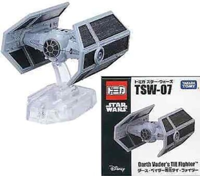【TOMICA-Takara Tomy-Disney】TSW-07 Star Wars Darth Vader's TIE Fighter