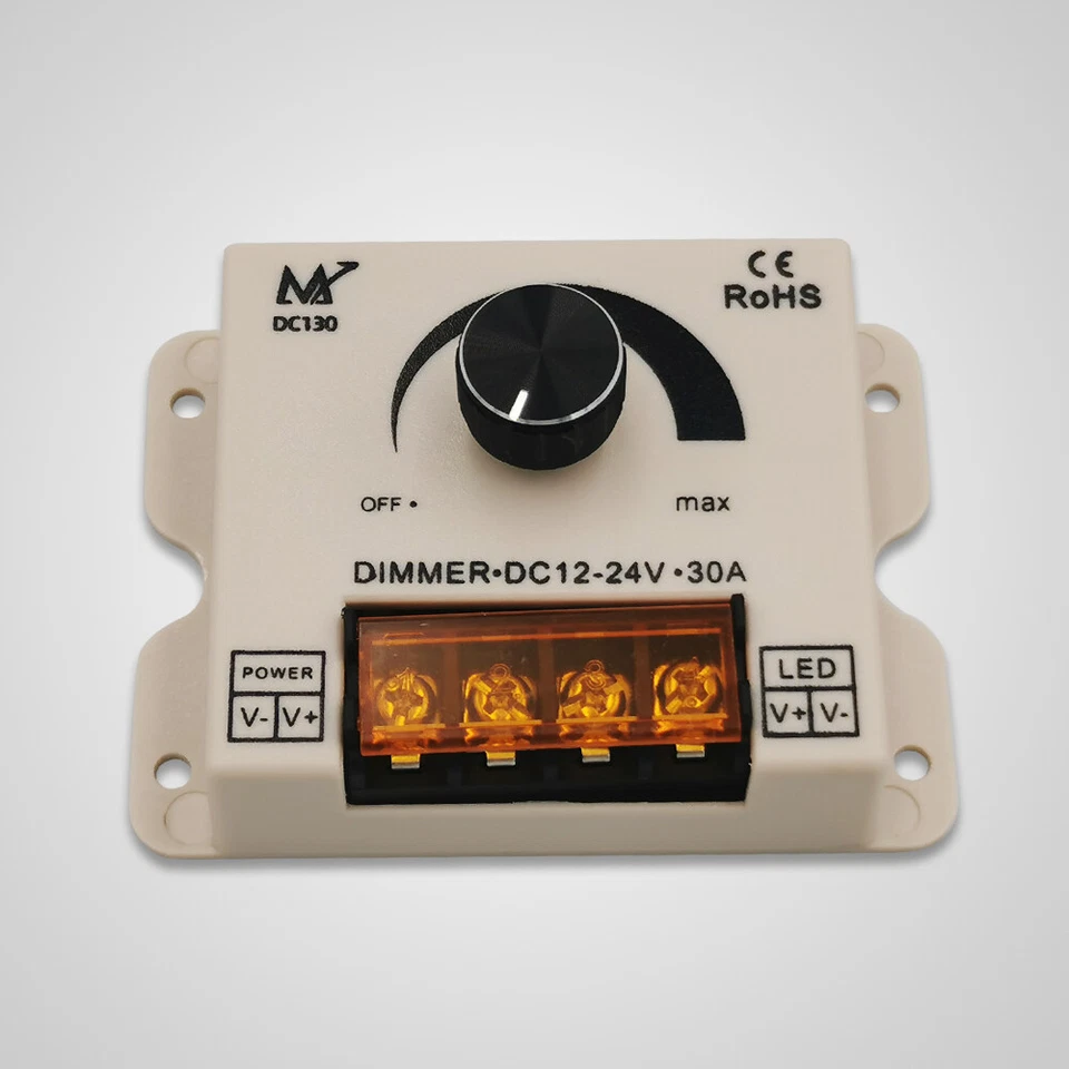 DC5V-24V 30A Dimming Jumping flash Dimmer Controller For Single Color LED Strip - Image 4 of 4