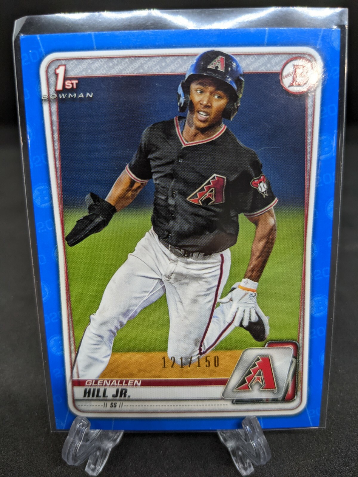 Glenallen Hill Jr. 2020 Bowman 1st Blue 121/150 ARI Diamondbacks BP59