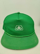 Vintage K Brand USA MADE Pioneer Farm Seed AG Trucker Hat Strapback Cap NOS NWOT