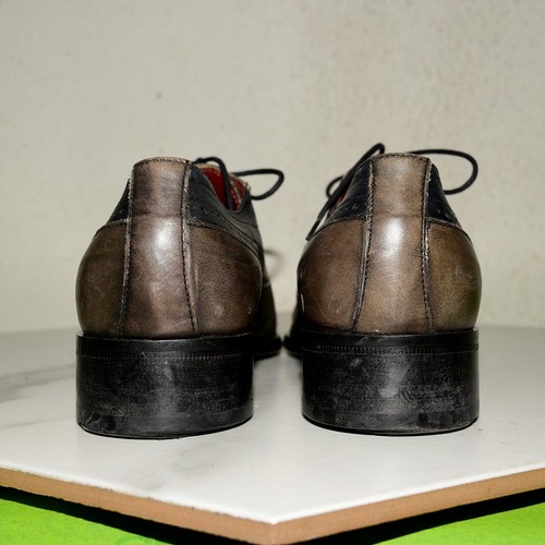 Jo Ghost Leather Lace Up Shoes Men 43 - Picture 10 of 17