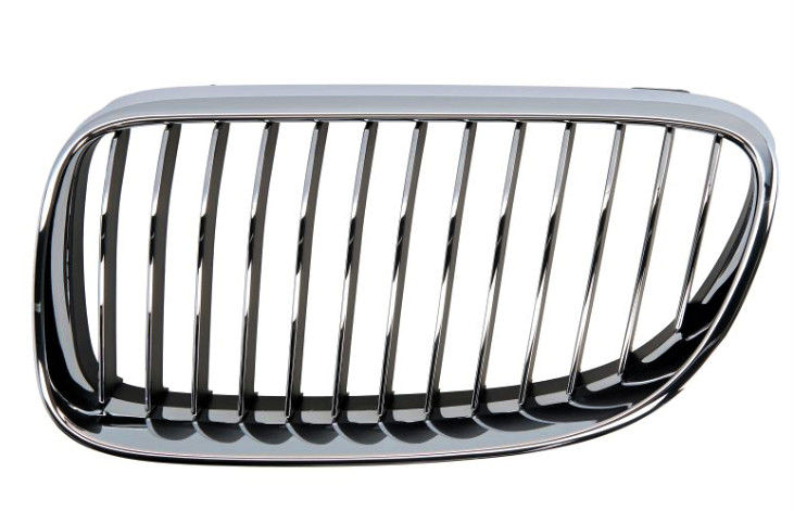 Grille de calandre gauche pour BMW Série 3 E92 E93 2010-2013 chrome et noir