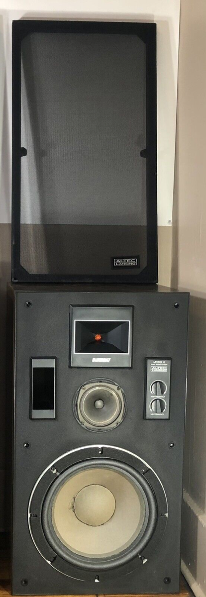Altec Lansing Model 8 Series ll W/ Mantaray Horn Rare Testd 2 of 2