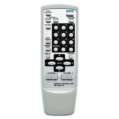 TV Remote Control Compatible with JVC RM-C364GY - Picture 2 of 2