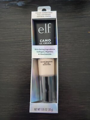 NIB ELF Cosmetics Camo CC Cream Foundation- Fair 120N - Expires 07/25