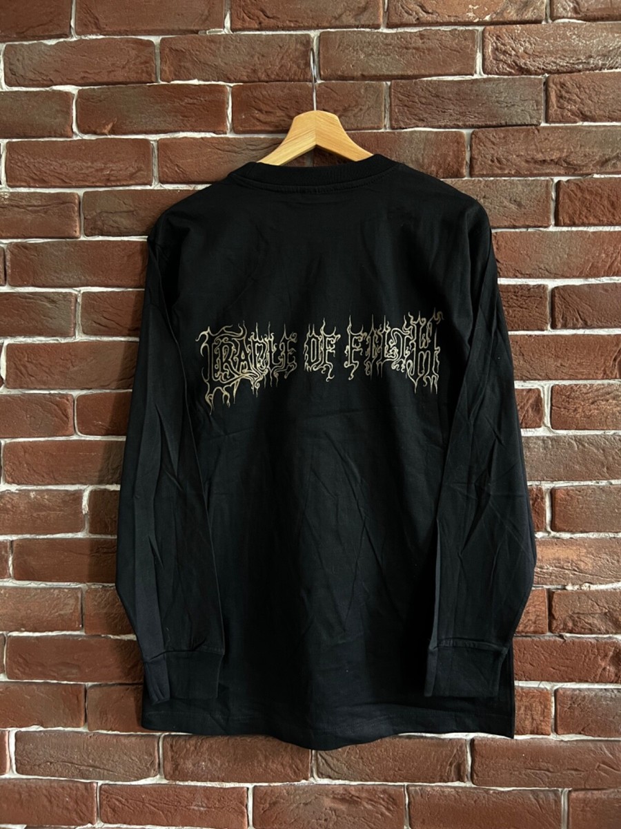 Vintage 90s Cradle of Filth Enslave Black Metal Band Tshirt s