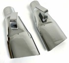 1967 Plymouth GTX Belvedere Chrome Exhaust Tips Extensions - Chrome as OEM Mopar