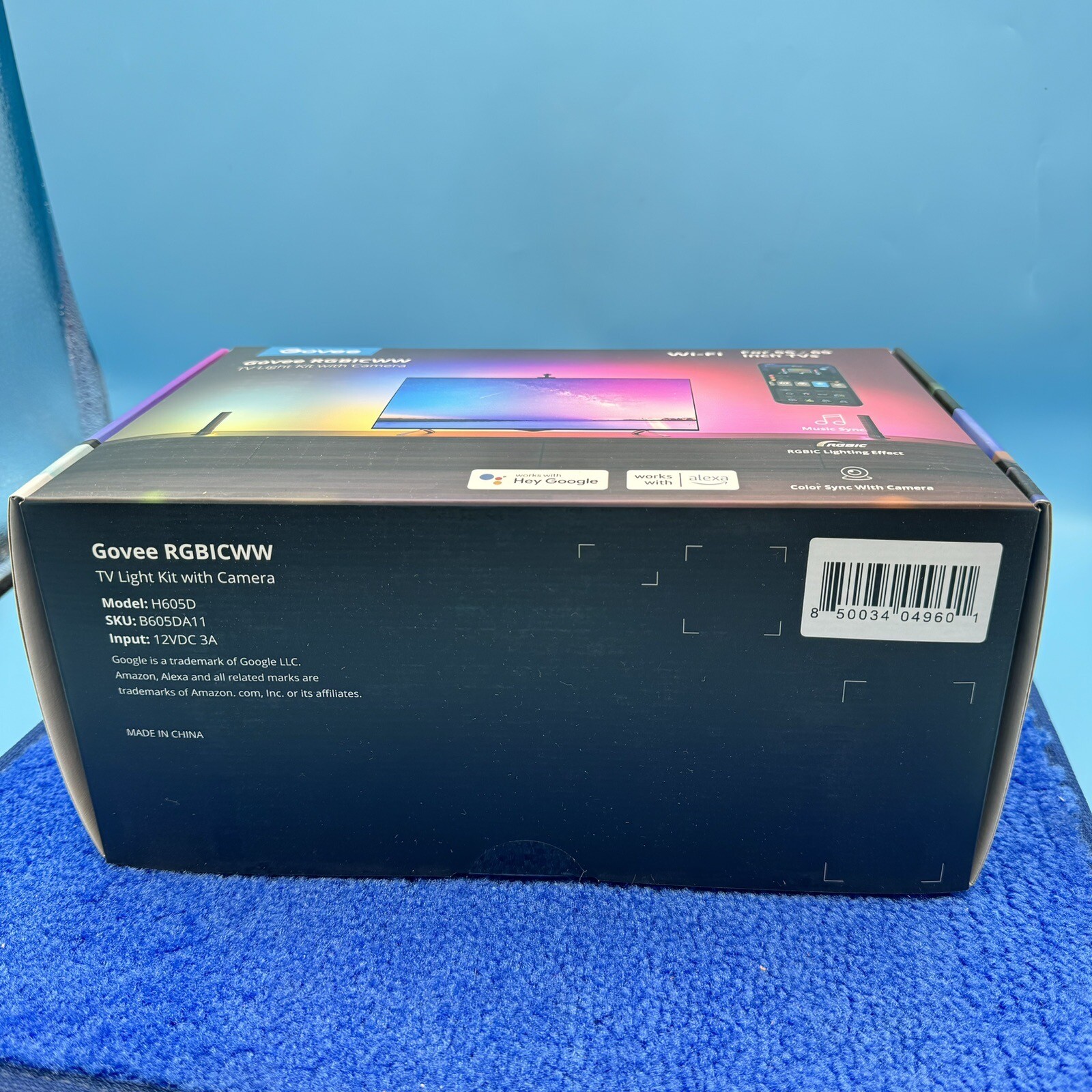 Govee H605D RGBICWW TV Light Kit with Camera Vocabulary Today