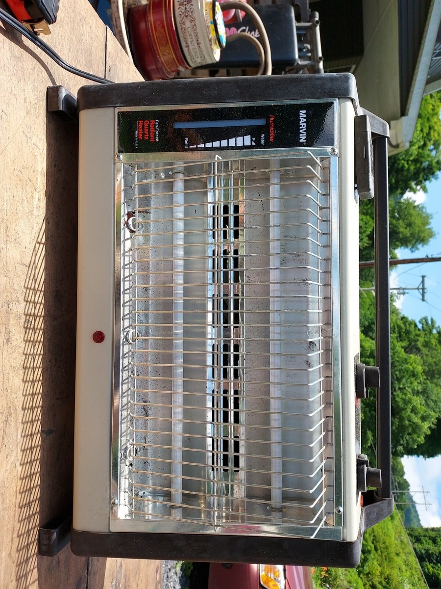 Rare Marvin Quartz Heater 1500 Watt Steam u0026amp; Heat radiant Humidifier  Made In USA | eBay