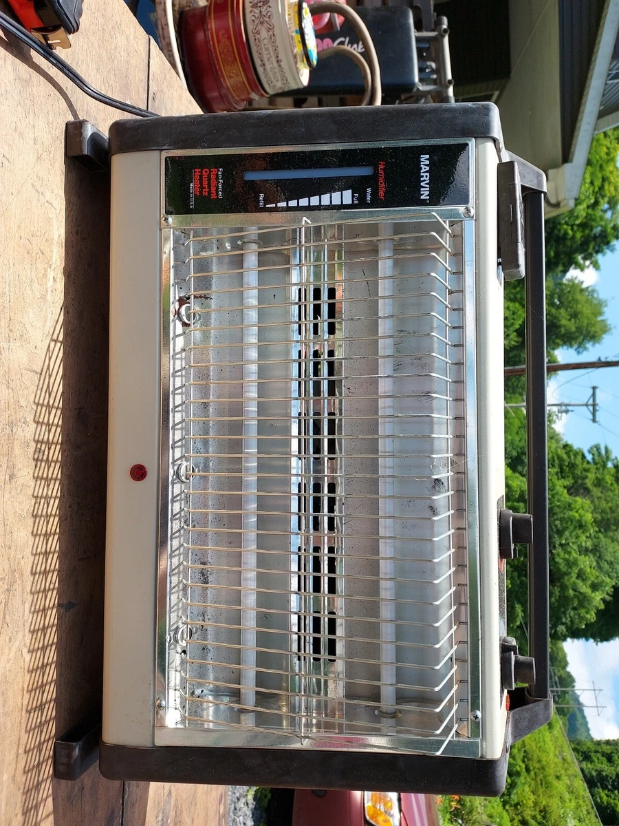 Rare Marvin Quartz Heater 1500 Watt Steam u0026amp; Heat radiant Humidifier  Made In USA | eBay