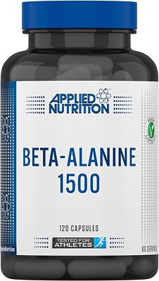 APPLIED NUTRITION, BETA-ALANINE Extra Boost 1500mg 120 Kapseln SUPER PREIS