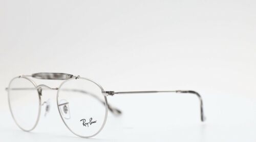 Ray-Ban RB3747V 2501 Round Polished Silver Unisex Eyeglasses 47mm - Picture 3 of 9