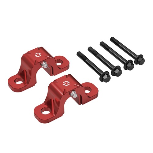 Front Sway Bar Stabilizer Clamp Bracket For Can-Am Maverick X3 Max 2017-2023 Red - Picture 9 of 10