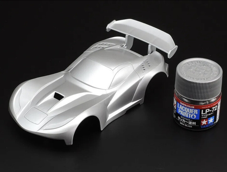 Mica Silver Model Paint TAMIYA Lacquer Paint LP-72 Mica Silver - 10 ML ...