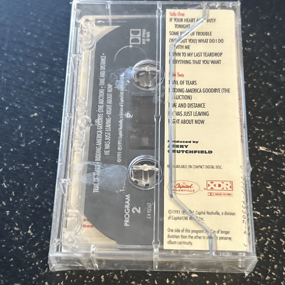 TANYA TUCKER - What Do I Do With Me (Audio Cassette Tape 1991) BRAND NEW SEALED - Image 3 of 4