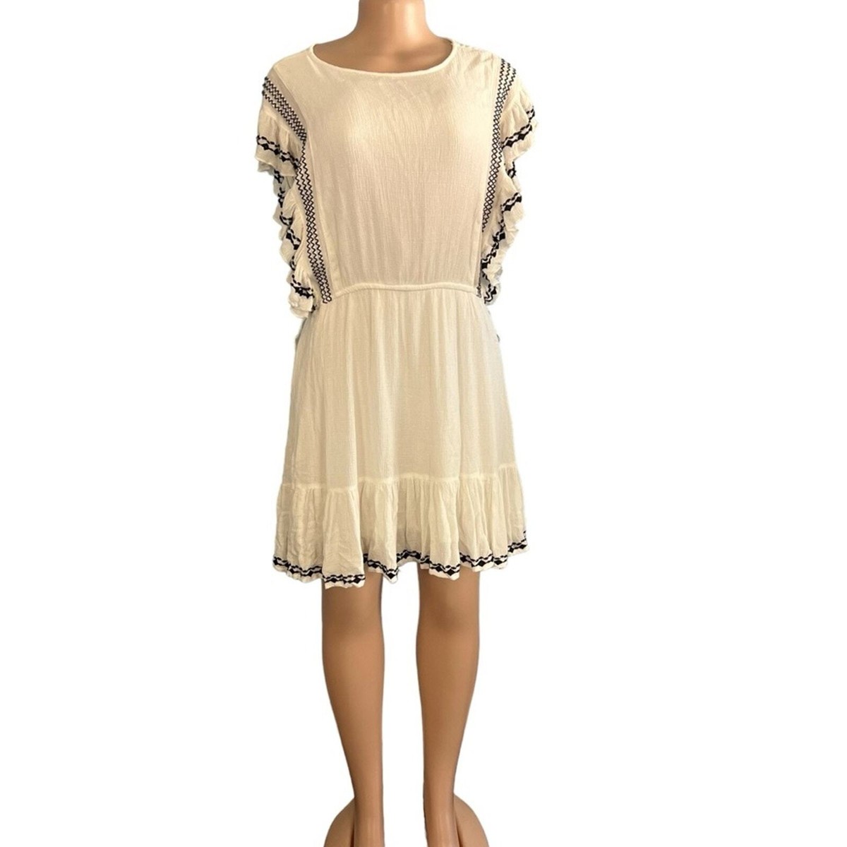 Free People Womens Weekend Brunch Mini Dress White Size Medium | eBay Free People Womens Weekend Brunch Mini Dress White Size Medium | eBay