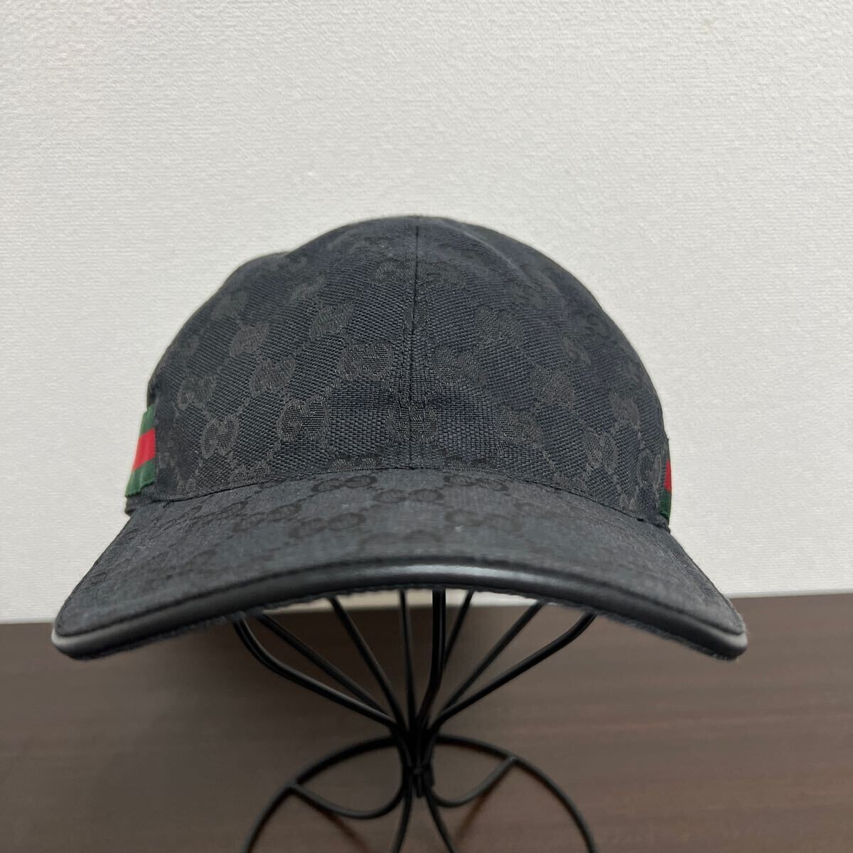 miki　GUCCI ブラック バケットハット　XLサイズ GUCCI ロゴ付き ナイロン バケットハットブラック | GUCCI公式