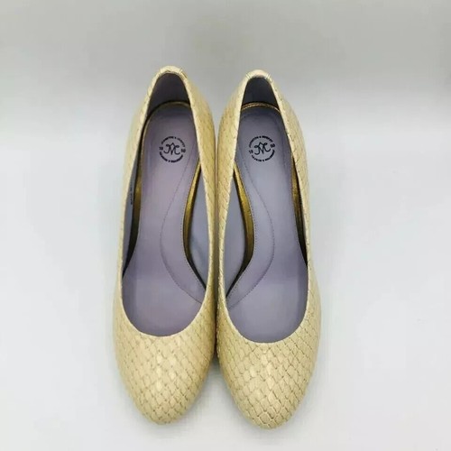 Johnston & Murphy Womens Shoes Size 7.5 M Heels Stiletto Snake Print Slip On - Picture 4 of 12