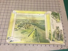 Supplement of BOSTON SUNDAY GLOBE - paper cut out - JERUSALEM HOLY LAND - 1907