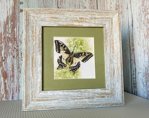 Swallowtail, Wildlife Mini Art PRINT from my Own Original Watercolour Painting - Picture 2 of 4