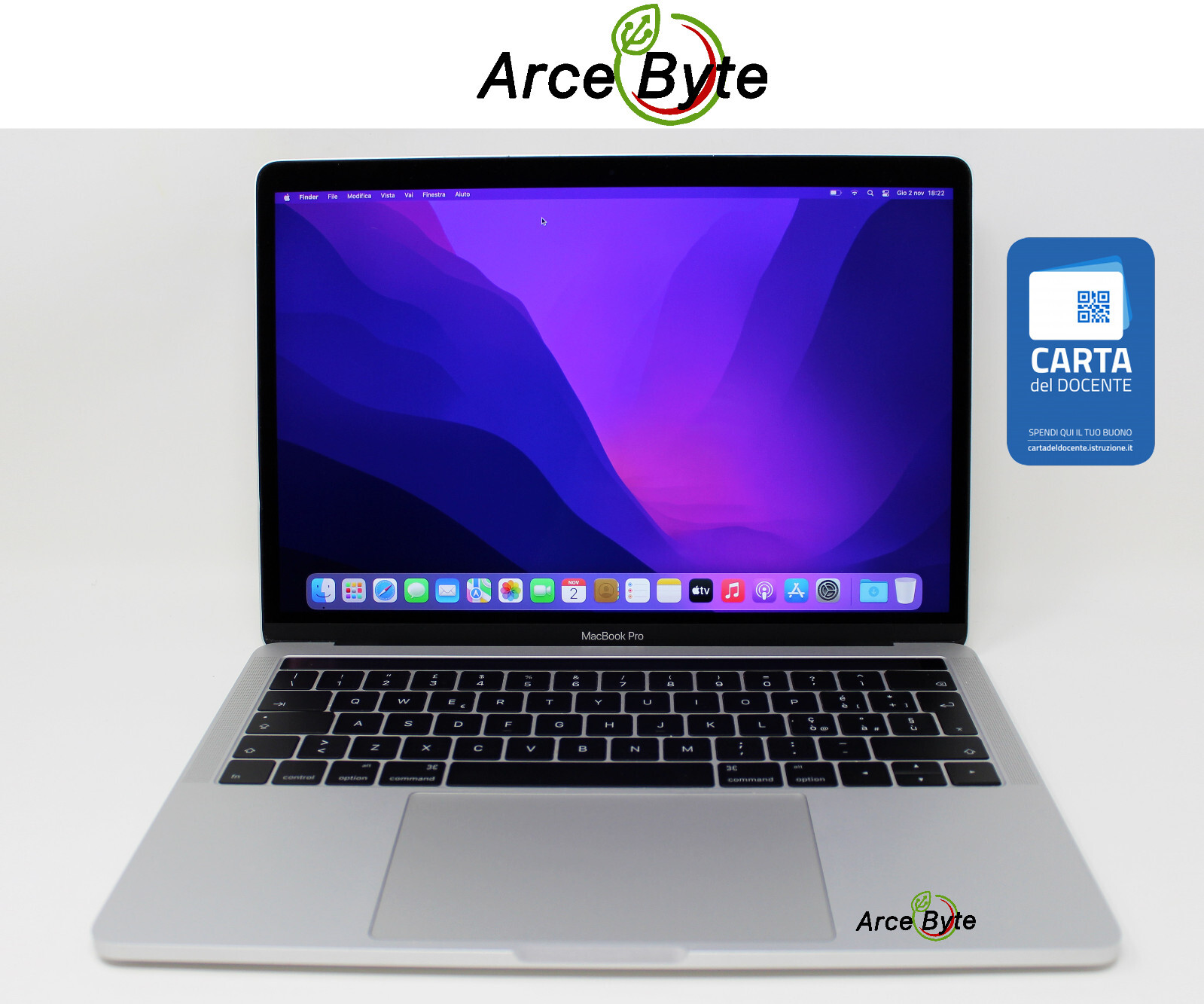 MACBOOK PRO 13.3" 2016 INTEL CORE i5 2,9 GHz 8 GB RAM...