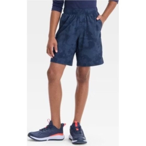 All in Motion Camo Athletic Shorts with Pockets - Boys Size L (12/14) NWT