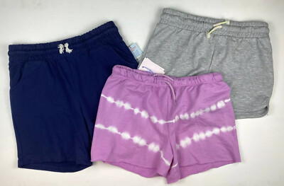 3 New Girl s Cat & Jack Knit Shorts More Than Magic Tie Dye Shorts Size 14-16