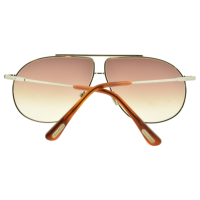 NEW TOM FORD RILEY-02 TF825 14G 62-9-140 Gunmetal Aviator Full Rim