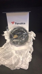 Pre-Game Used San Jose Sharks Warm Up Puck vs Anahiem Ducks