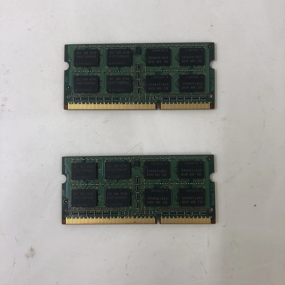 SAMSUNG M471B5673EH1-CH9 2GBDDR2 RAM PC3-10600S 2RX8X2 (TOTAL 4GB) - USED - Image 2 of 2