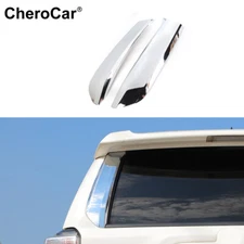 2 Rear Window Winshield Pillar Post Decor Decor Cover Trim Plate For 4Runner 10+