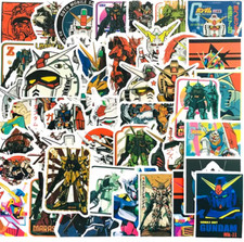50pc Gundam Sticker Pack