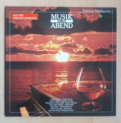 Musik zum Abend - Frank Duval, Henry Mancini u.a. - 12'' Vinyl-LP -4- near mint