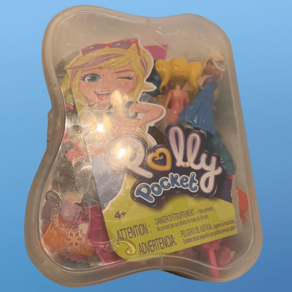 Vintage Hasbro Poly Pocket Doll Clothes & Accessories Lot