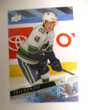 2020-21 Upper Deck Series 1 Olli Juolevi Young Guns Clear Cut SSP #222 Vancouver