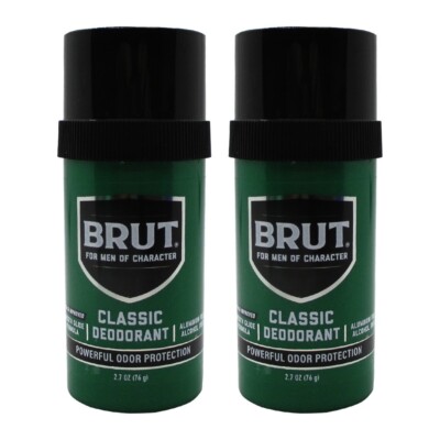 Brut Signature Scent Deodorant Stick   Classic Masculine Freshness (2 Pack)