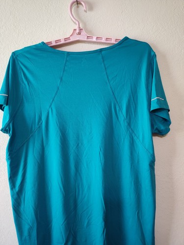 C9 CHAMPION Short Sleeve Women’s Teal Athletic Top Breathable Size XXL - Picture 7 of 13