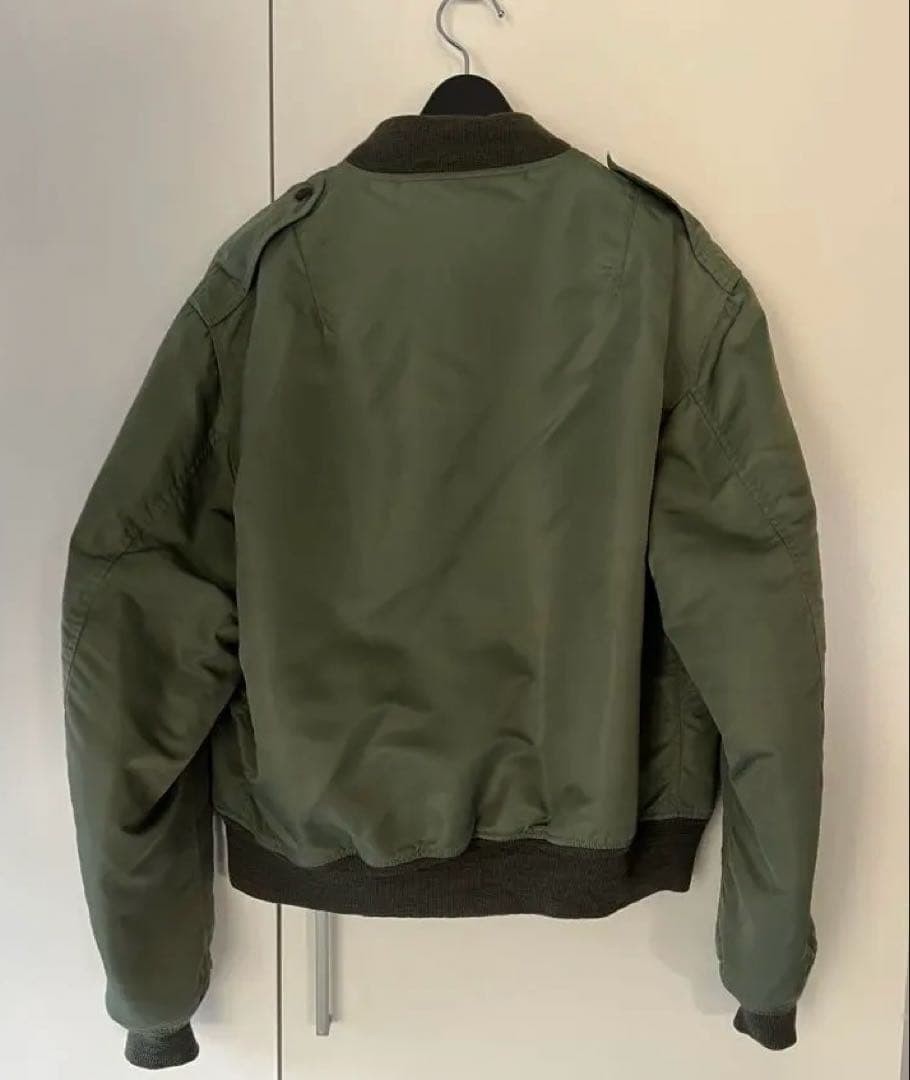 Buzz Rickson's L-2B Flight Jacket Olive Military … - image 2